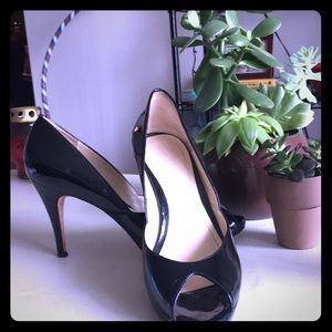 Ann Taylor Black Heel - Leather Sole 6.5